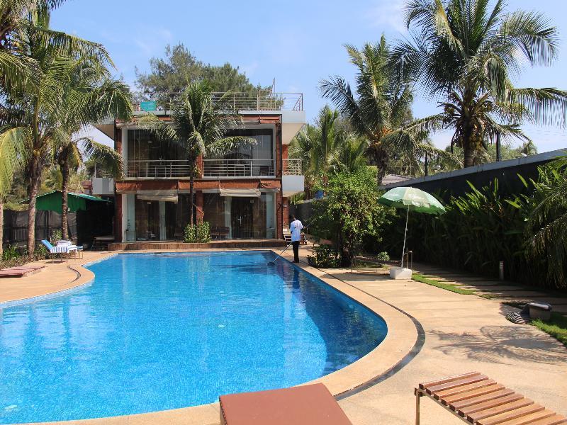 360° Beach Retreat Candolim Exteriör bild
